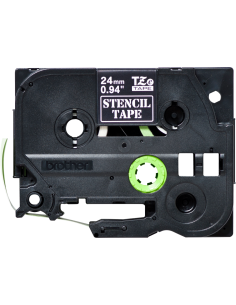 Brother - STE151 - Ruban 24 mm - Noir/Transparent 2