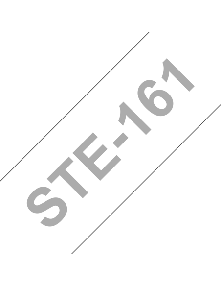 Brother - STE161 - Pochoir 36mm Noir / Transparent