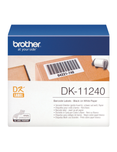 Brother - DK11240 - Etiquettes pour codes barres - (102 X 51 mm) - papier - 600 étiquettes  2