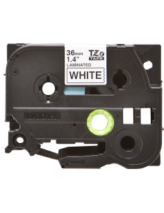 Brother - TZE-261 - Etiquettes - Noir sur Blanc - Rouleau (36 mm x 8 m) - autocollant laminé 2
