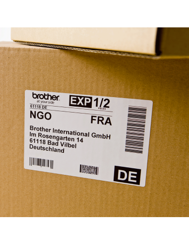 Brother - DK-11241 - Grandes étiquettes d'expédition (102 x 152 mm) - 200 étiquettes 