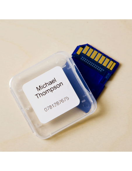 Brother - DK-11221 - Etiquettes carrées (23 x 23 mm) papier - 1000 étiquettes 