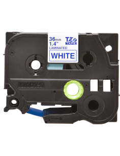 Brother - TZE-263 - Etiquettes - Bleu sur Blanc - Rouleau (36 mm x 8 m) - autocollant laminé 2