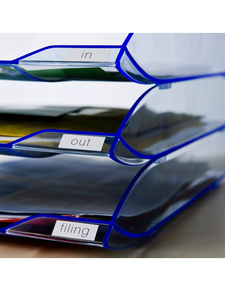 Brother - DK-22214 - Ruban blanc continu support papier adhésif de 30 m et largeur 12 mm