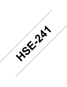 Brother - HSE-241 - Rubans thermo retractable, 1,7mm de large, 1.5m de long (pour cables de 5.4 a 10.6mm de 