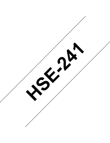 Brother - HSE-241 - Rubans thermo retractable, 1,7mm de large, 1.5m de long (pour cables de 5.4 a 10.6mm de 