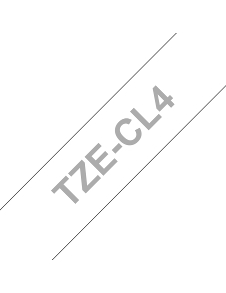 Brother - TZE-CL4 - Ruban nettoyage - 18mm (2,5 m) - 100 utilisations