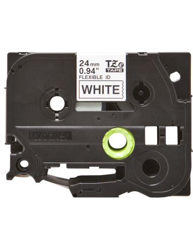 Brother - TZE-FX251 - Etiquettes - Noir sur Blanc - 24 mm - Rouleau (2,4 cm x 8 m) - laminé flexi ID