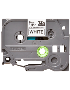 Brother - TZE-S221 - Etiquettes - Noir sur Blanc - 9 mm - Rouleau (0,9 cm x 8 m) - laminé adhésif renforcé 2