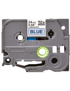 Brother - TZE-551 - Etiquettes - Noir sur Bleu - 24 mm - Rouleau (2,4 cm x 8 m) - autocollant laminé 2