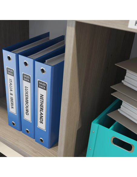 Brother - DK-22210 - Ruban blanc continu support papier adhésif de 30 m et largeur 29 mm