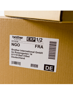 Brother - DK-11202 - Etiquettes d'expédition 62 x 100 mm  - 300 étiquettes 