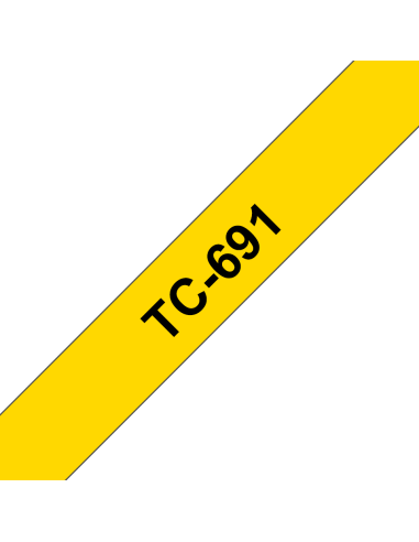 Brother - TC691 - Jaune/Noir 9mm