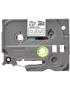 Brother - TZE-135 - Etiquettes - Blanc sur Transparent - Rouleau (12 mm x 8 m) - autocollant lamainé 2