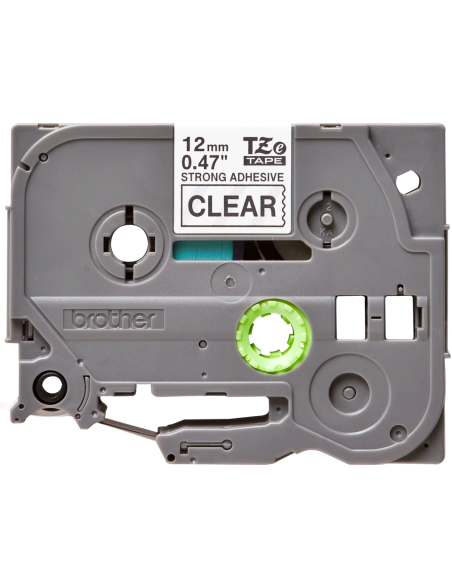 Brother - TZE-S131 - Etiquettes - Noir sur Transparent - 12 mm