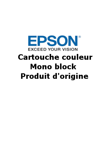 Epson - T2670 - 267 - Cartouche monoblock couleur - cyan, jaune, magenta - produit d'origine - 200 pages - C13T26704010