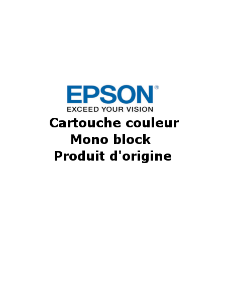 Epson - T2670 - 267 - Cartouche monoblock couleur - cyan, jaune, magenta - produit d'origine - 200 pages - C13T26704010
