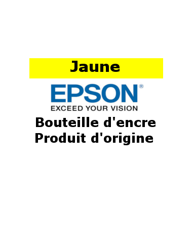 Epson - 664 - Ecotank - Bouteille d'encre 70ml - jaune - produit d'origine - 6500 pages - C13T664440