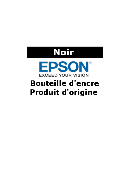 Epson - 774 - Ecotank - Bouteille d'encre 140 ml - noir - produit d'origine - 6 000 pages -  C13T774140