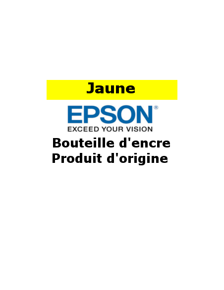Epson - C13T03R440 - 102 Cartouche d'encre jaune, 6.000 Feuilles 70 ml