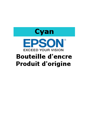 Epson - C13T03R240 - 102 - Bouteille d'encre cyan, 6.000 Feuilles 70 ml