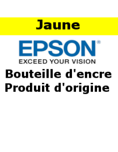 Epson - C13T00R440 - 106 bouteille d'encre jaune, 5.000 Feuilles 70 ml