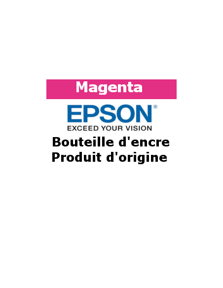 Epson - C13T00R340 - 106 Cartouche d'encre magenta, 5.000 Feuilles 70 ml