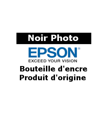 Epson - C13T00R140 - 106 bouteille d'encre noire photo, 5.000 Feuilles 70 ml