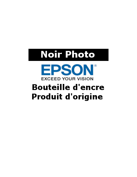 Epson - C13T00R140 - 106 bouteille d'encre noire photo, 5.000 Feuilles 70 ml