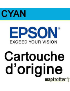 Epson - 502XL - Cartouche d'encre - cyan - série jumelles - 6.4ml - C13T02W24010