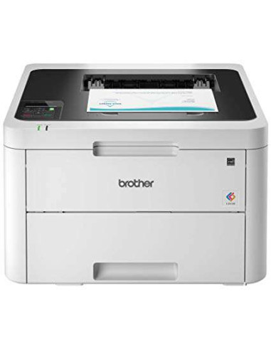 Brother - HL-L3230CDW - Imprimante, laser, couleur, A4, recto-verso, réseau, wi-fi, 18 ppm
