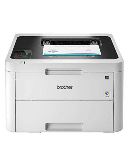 Brother - HL-L3230CDW - Imprimante, laser, couleur, A4, recto-verso, réseau, wi-fi, 18 ppm