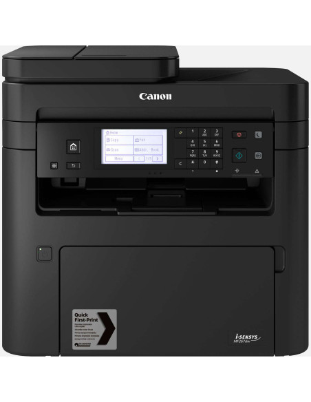 Canon - MF267dw - Multifonction (impression, copie, scan, fax) laser, noir et blanc, A4, 28 ppm