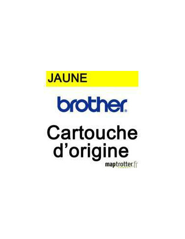 Brother - LC3237Y - Cartouche d'encre Jaune capacité standard de 1 500 pages MFC-J6945DW, MFC-J6947DW, MFC-J5945DW et HL-J6000DW