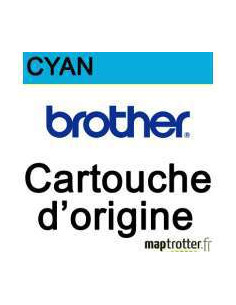 Brother - LC3239XLC - Cartouche d'encre Cyan haute capacité de 5 000 pages MFC-J6945DW, MFC-J6947DW, MFC-J5945DW et HL-J6000DW