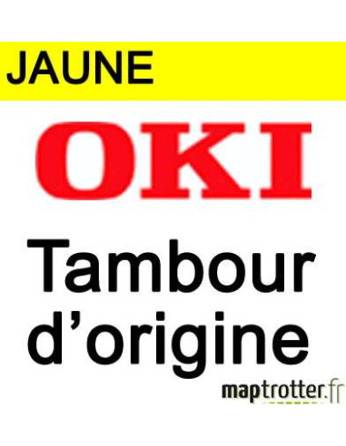 OKI - 46857505 - Tambour jaune - produit d'origine - 30 000 pages