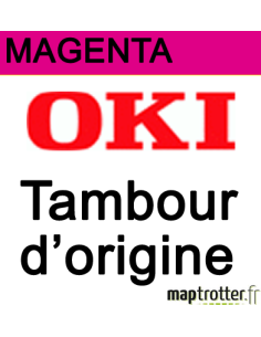 OKI - 46857506 - Tambour magenta - produit d'origine - 30 000 pages