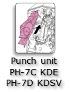 Kyocera - PH-7C - 1203NK3NL0 - Module de perforation pour DF-790(C) & DF-770(D) (2/4 trous)