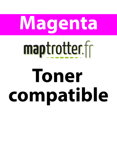 CF333A - 653A - Toner Maptrotter pour HP - encre ISO/IEC 19752 - magenta - 15 000 pages - fabriqué en Allemagne - Référence : RE
