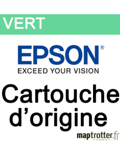 Epson - T804B00 - Cartouche d'encre - vert - 700 ml - produit d'origine - C13T804B00 