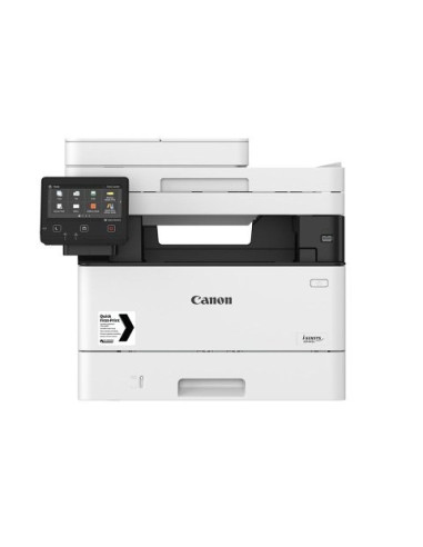 Canon - i-Sensys MF443dw - Imprimante multifonction (impression, copie, scan) noir et blanc, recto verso en impression copie, sc