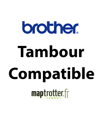 DR-2100 - Tambour Maptrotter compatible - 12 000 pages - Référence : RE19011121 
