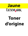 Lexmark - 74C2SY0 - Toner jaune d'origine - 7 000 pages  