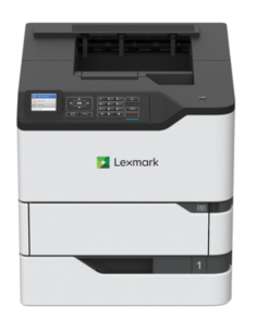 Lexmark - MS821dn - 50G0120 - Imprimante - laser - noir et blanc - A4 - recto verso - réseau - 52 ppm 