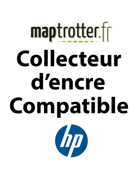 CE265A - COLLECTEUR D'ENCRE USAGÉE Maptrotter compatible HP - 36 000 PAGES - 10664 