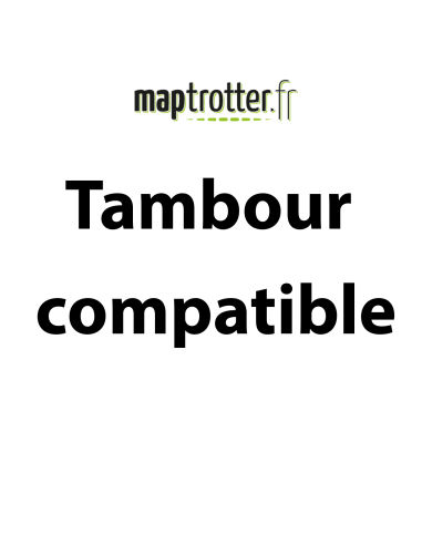 CB385A - Tambour Maptrotter compatible HP - cyan - 35000 pages - Référence : RE19010940 