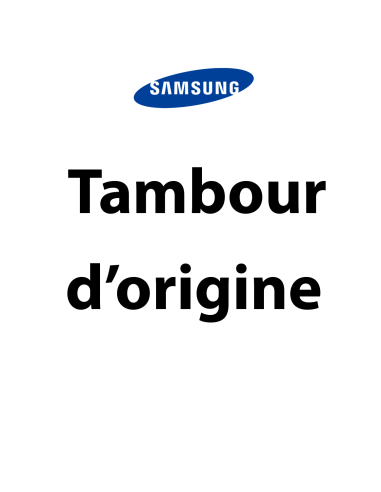 CLT-R809 - SS689A - SAMSUNG  Tambour 