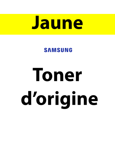 CLT-Y6072S - SS712A - Toner  Jaune 15 000 pages 