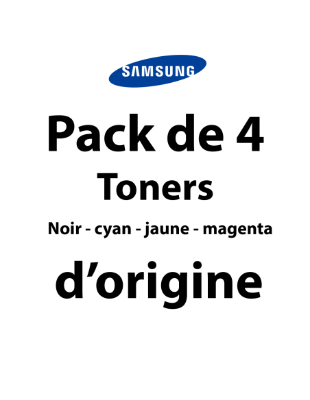 CLT-P4092C - SU392A - Samsung Toner pack de 4 CYMK 
