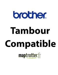DR-2400 - Tambour Maptrotter compatible Brother - 12 000 pages - Référence : RE19062801 